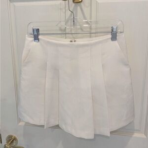 English factory pleated skort